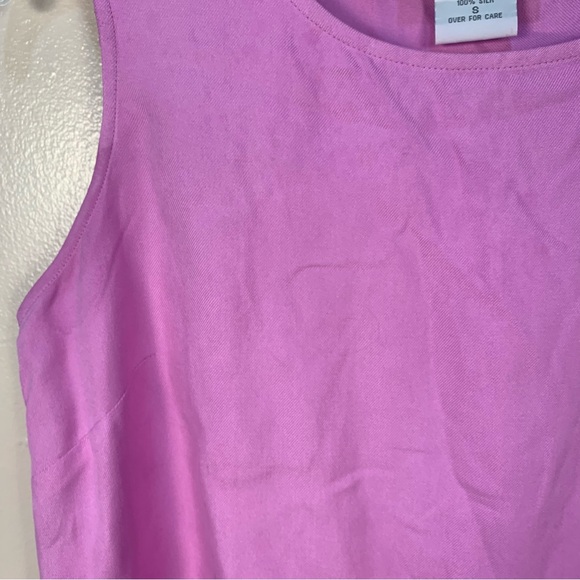 VTG 90s Silk Club Collection Cropped Tank Top - Picture 4 of 10